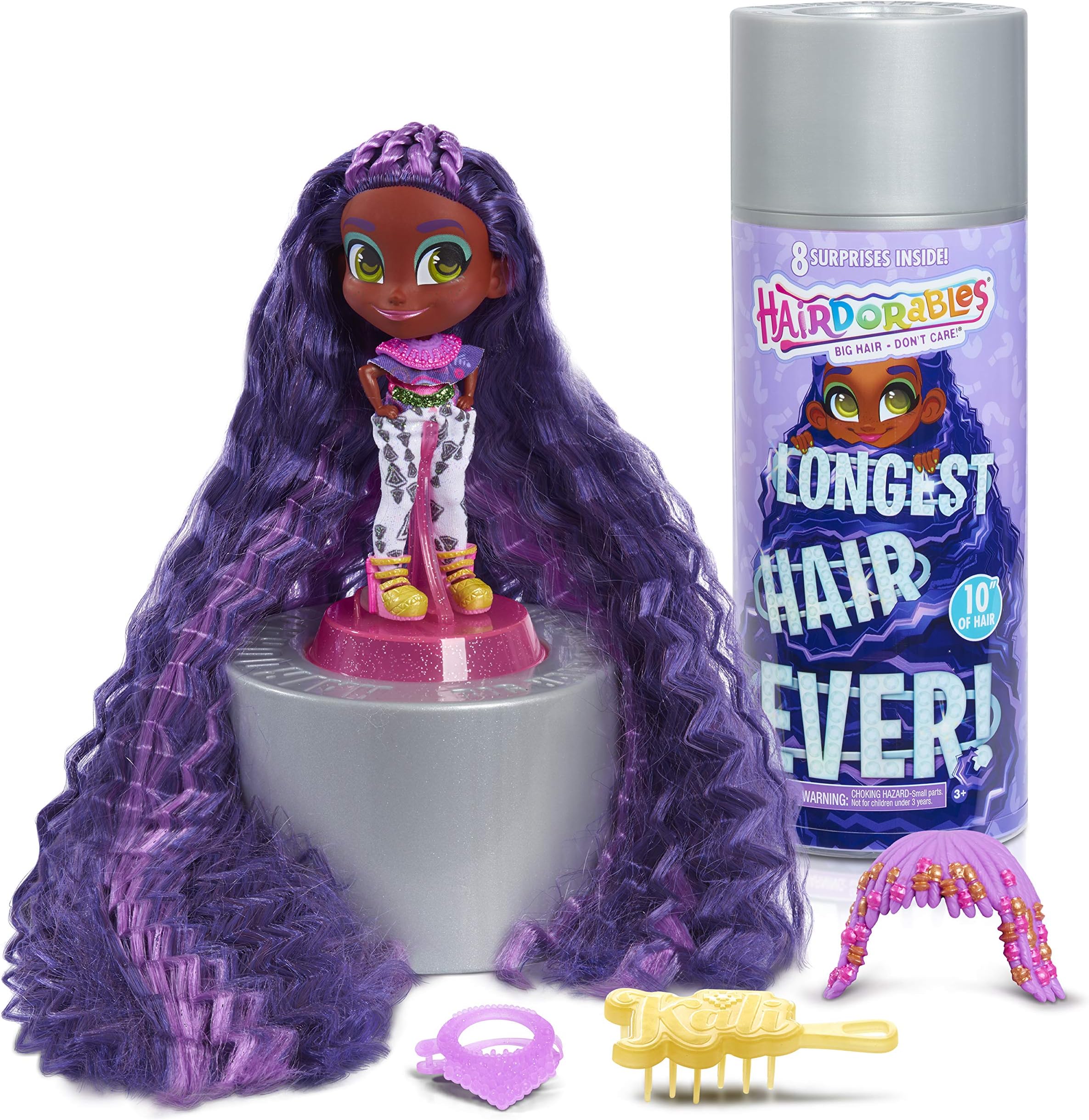 JP Hairdorables HAL00400 Hairdorables Longest Hair Ever - Kali