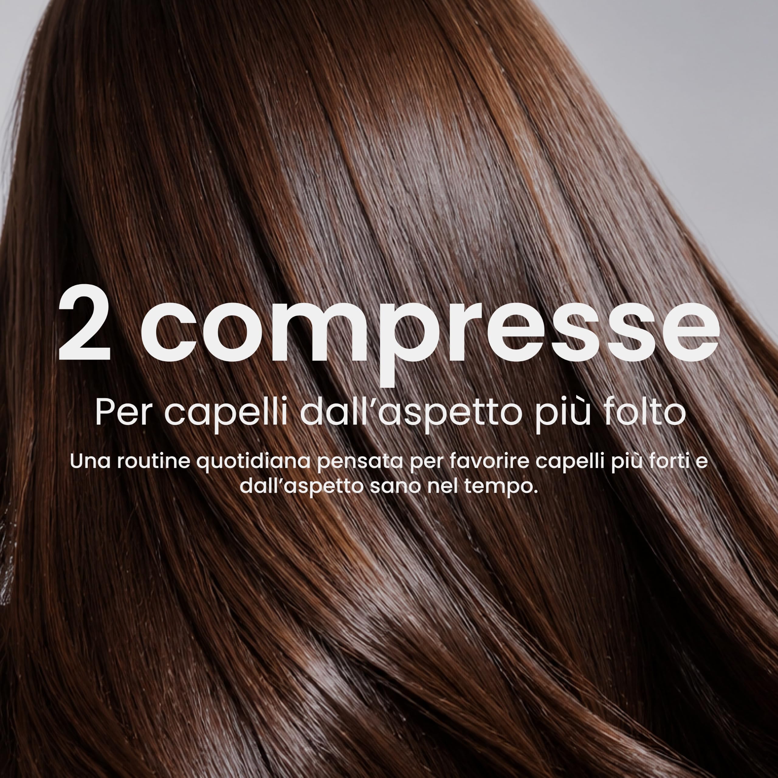 Integratori per Capelli Donna con Biotina 2500mcg, Migliora la Crescita Capelli e Aiuta l'Anticaduta Capelli Donna, Hair Luxious® Integratore Capelli, Qualità Nordica Premium, 60 Compresse
