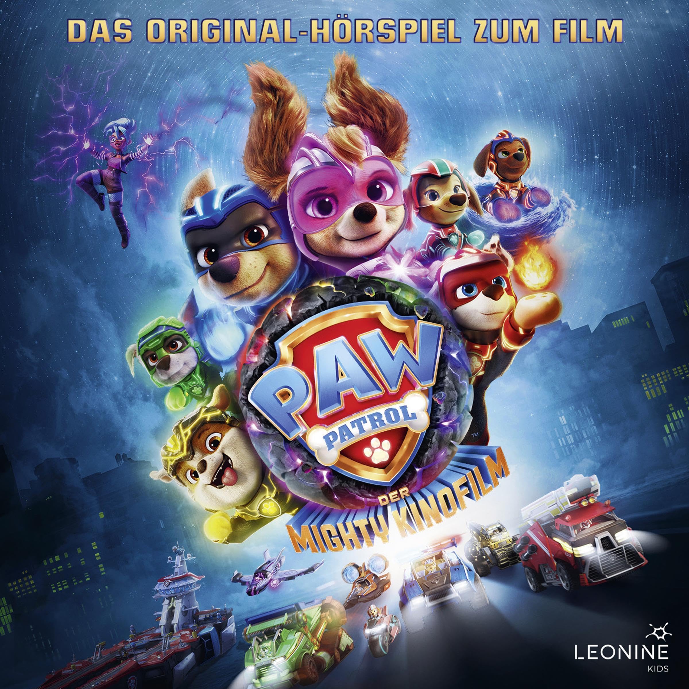 Cover art for Paw Patrol - Der Mighty Kinofilm. Das Original-Hörspiel zum Film