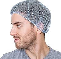 Vista 5 de Redes desechables de nylon de panal para el cabello Transpirables 1,000 unidades [NEGRO AZUL MARRÓN BLANCO 18” 21” 24” 28”]