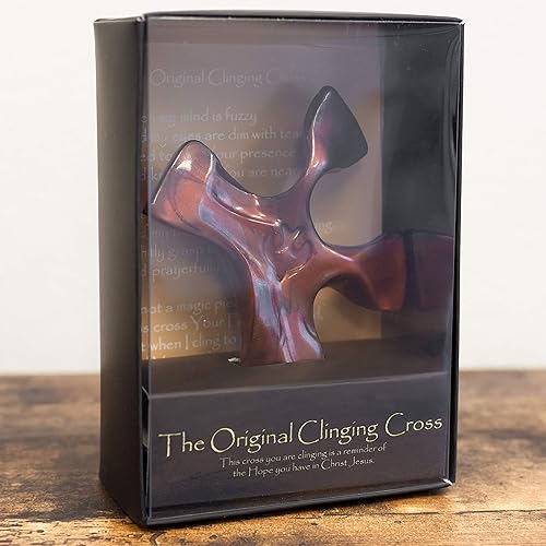 Vista 3 de VILLAGE GIFT IMPORTERS The Original Clinging Cross © de Not So Plain Jane (Shiny Copper)