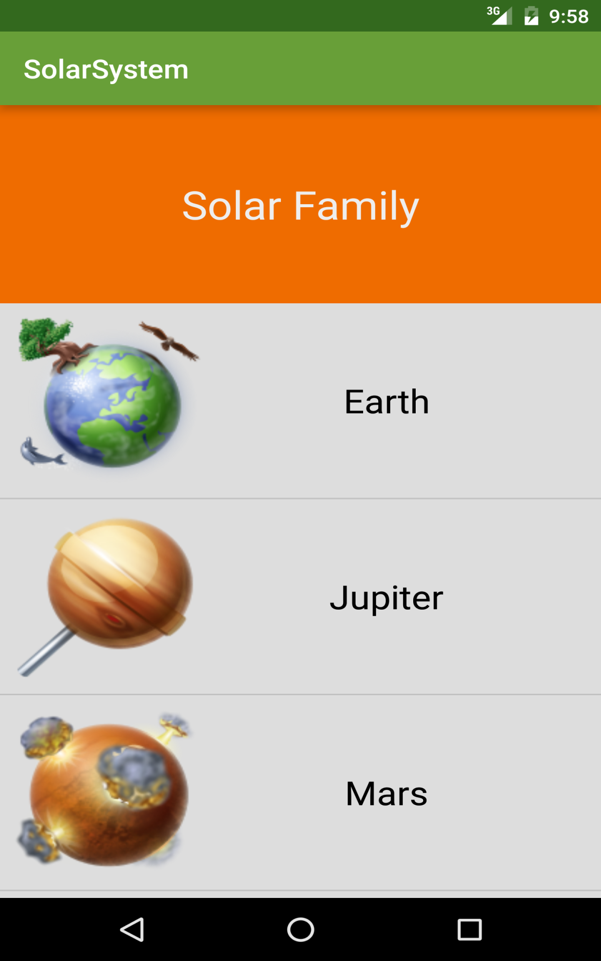 Solar System - App on the Amazon Appstore