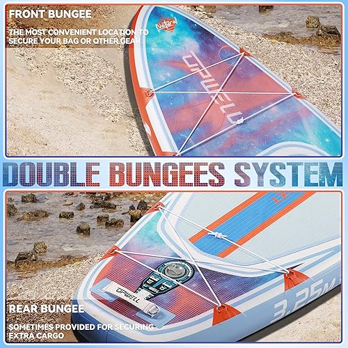 Miniatura 5 de UPWELL 11611'211'10'810'610'2 Inflatable Stand Up Paddle Board with sup Accessories Including Backpack, Repairing Kits, Non-Slip Deck, Leash, 3