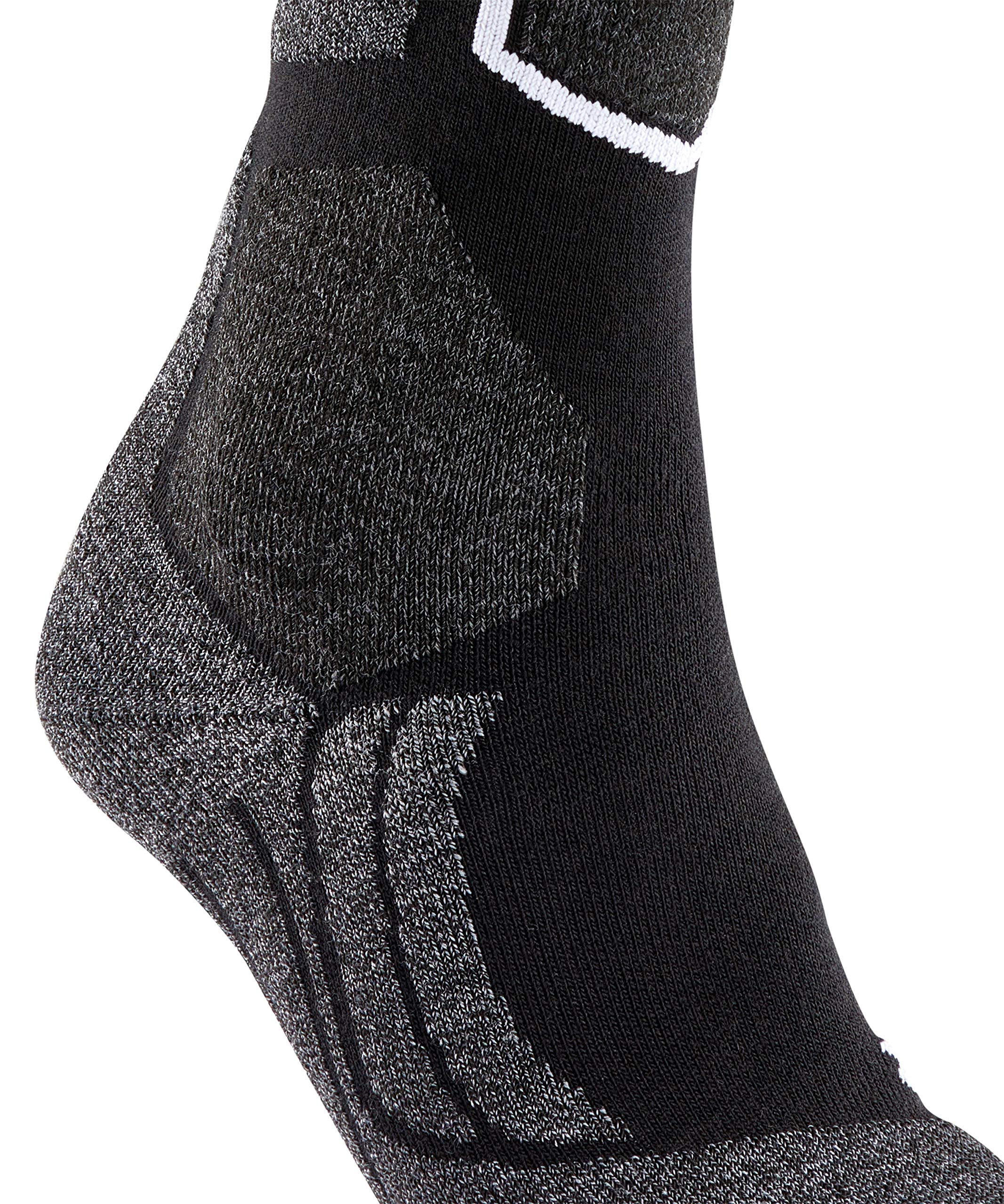 FALKE Skarpety narciarskie SK2 Intermediate W Kh Wełna ciepłe grube 1 Para Czarny Black-Mix 39-40