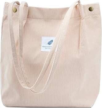 ★TOUT Y EST★ Loose fit rope shopper bag R2 golji corduroy Amazon.com: Yonsya Corduroy Tote Bags, Travel Shoulder Beach