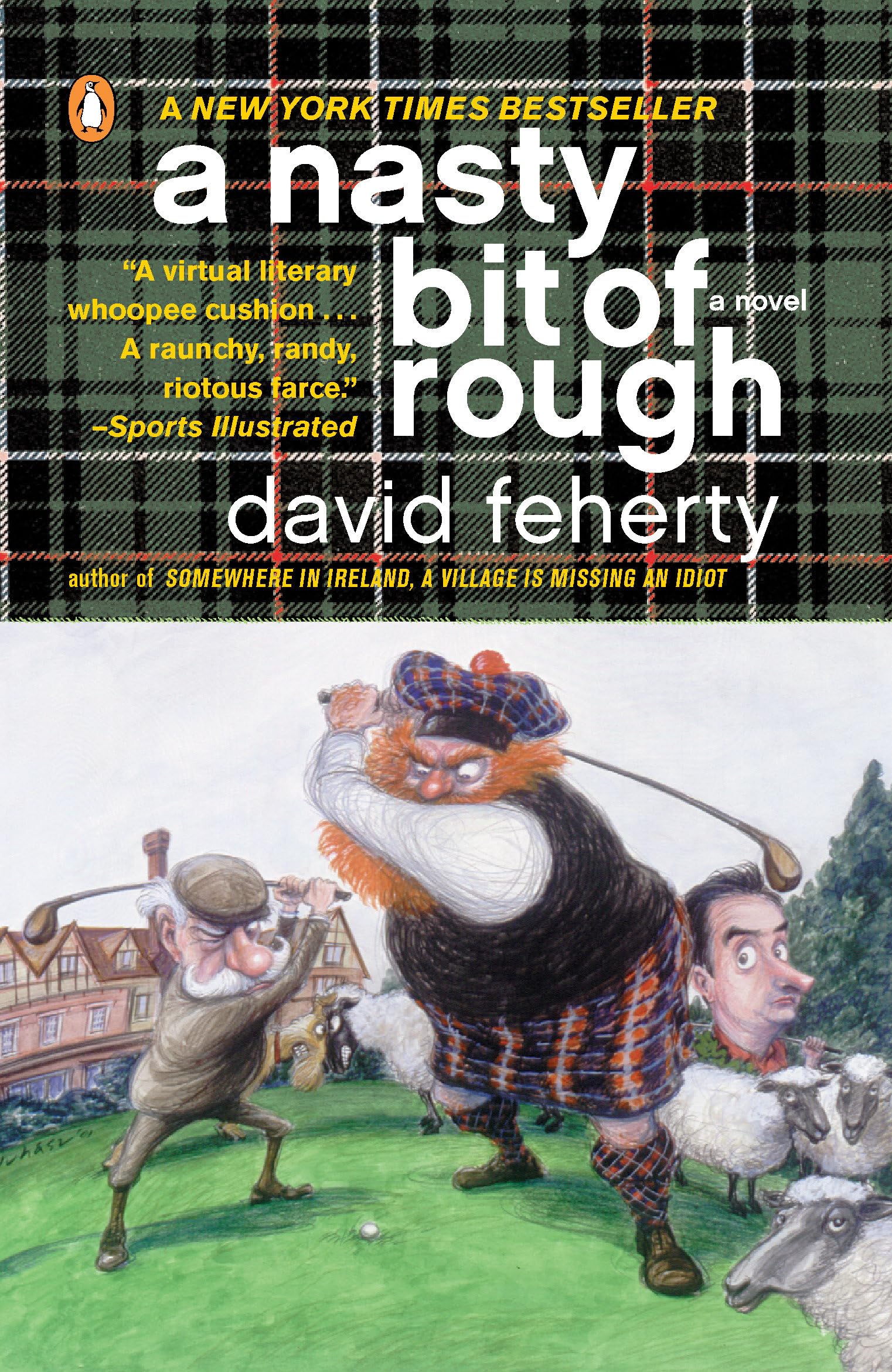 A Nasty Bit of Rough - 0142002658, paperback, David Feherty