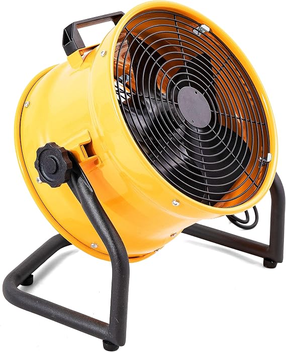 MOUNTO 1/2HP 3000CFM 12 Portable Axial Blower Exhaust Fan Confined Space Blower