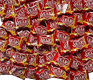 不二家 ハートチョコレート ピーナッツ 60枚入 大容量 シェアパック バレンタイン・ハロウィン・クリスマス ギフト・プチギフトにおすすめ