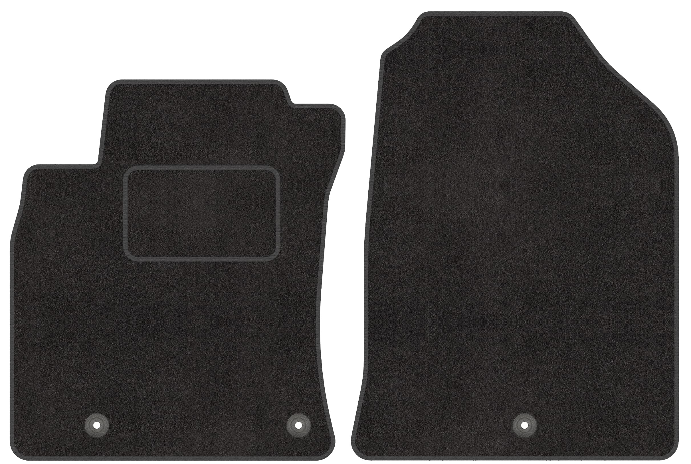 Tappetini in velluto beige per: Hyundai SantaFe II 7 posti (2006-2012