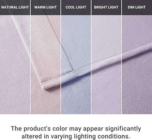 Miniatura 8 de Sleep Philosophy True North - Juego de sábanas de microvellón, cálidas, acogedoras y con bolsillo profundo de 14pulgadas, con funda de almohada a