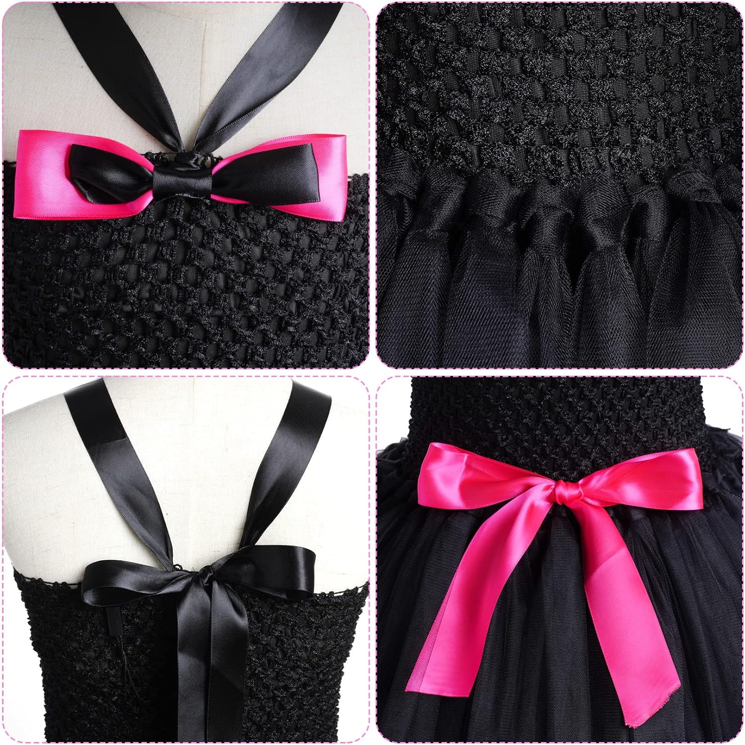 Miniatura 3 de yeabwps Animal Costume Set Costume Tutu Dress Up Clothes Set for Halloween Dress Up Cosplay Accessory Party Decoration