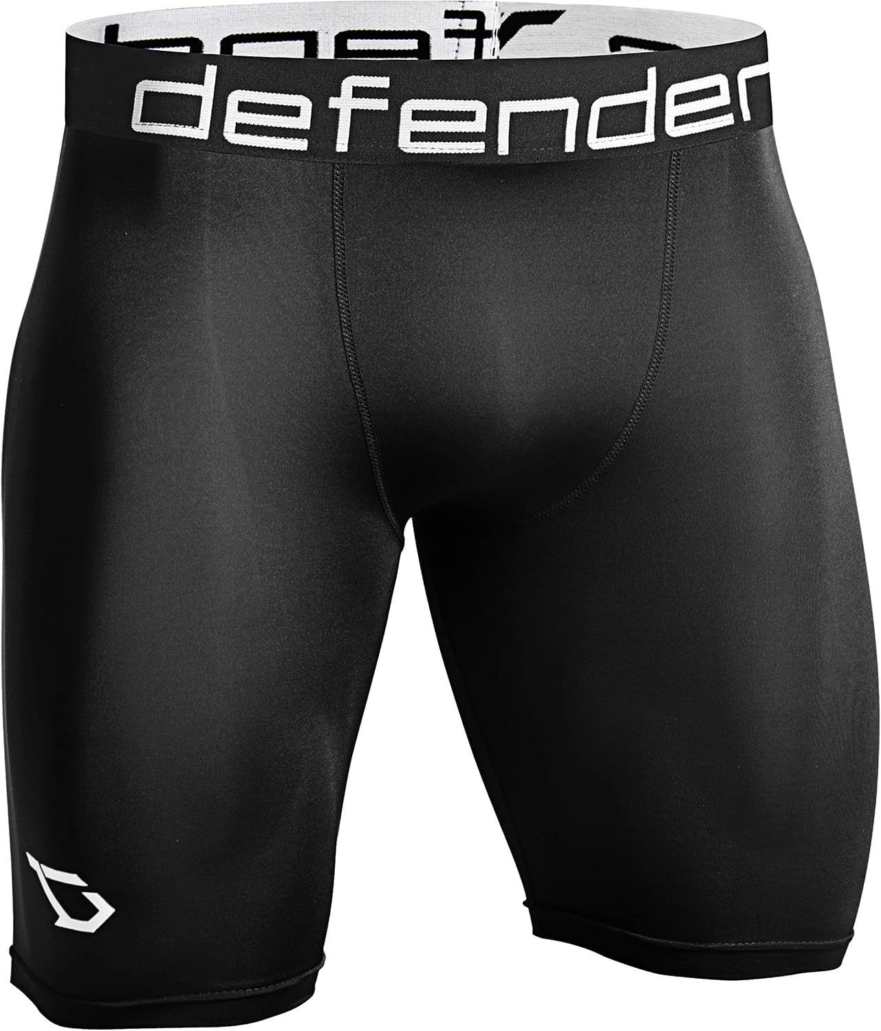 Defender Men's Cool Dry Compression Baselayer Shorts Pants Capri Tights