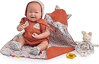Vista 6 de JC Toys La Muñeca bebé recién nacido Boutique suave, Asiatico, Rosado Asia