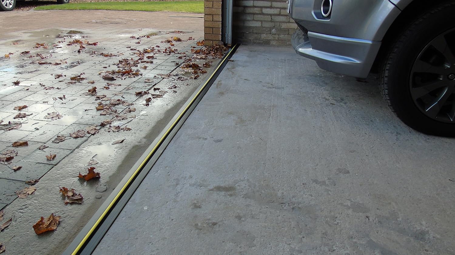 ½” High Garage Door Threshold Seal Kit 10’3” Length | Flexible PVC | Complete Kit Includes Adhesive | GaraDry