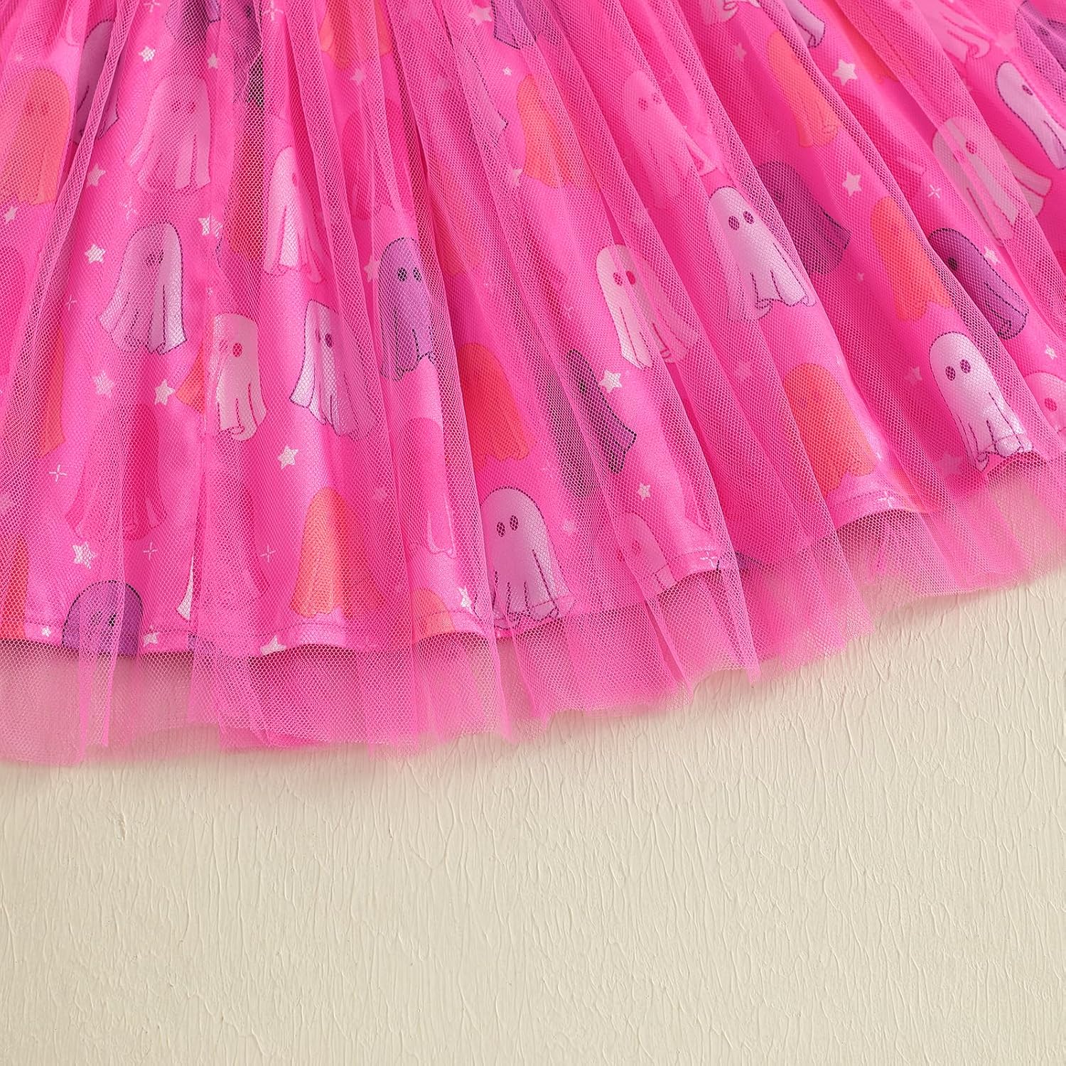 Halloween Outfits for Toddler Girls 1-5T Ghost Sweatshirt Tutu Skirt Set Pumpkin Baby Fall Clothes 6-24 Months - Image 7