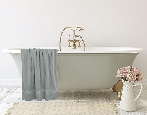 Miniatura 8 de Utopia Towels - Toalla de baño gigante, 2 unidades, 17.69 ozyd2 (600 gsm), 100% algodón hilado en anillo, altamente absorbentes y de secado rápido,