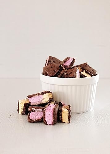 Miniatura 5 de Bocaditos de sándwich de helado liofilizado (Neopolitan, paquete de 2)