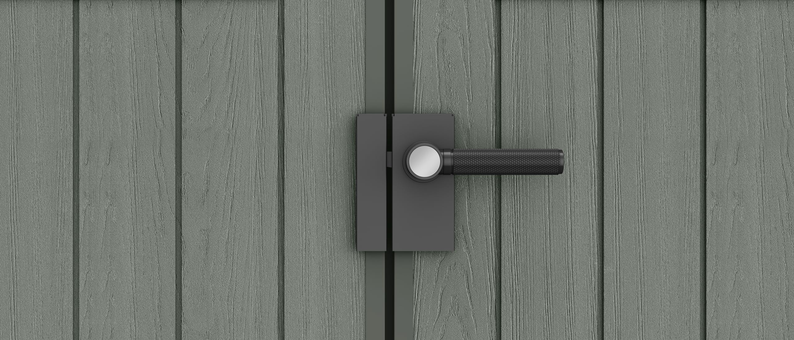 KETER Caseta de Jardín Darwin 6x4 Verde, cobertizo de Almacenamiento, ordenación Acero Metal, Resina Efecto Madera 190x122x221 WxDxH cm - Verde Salvia