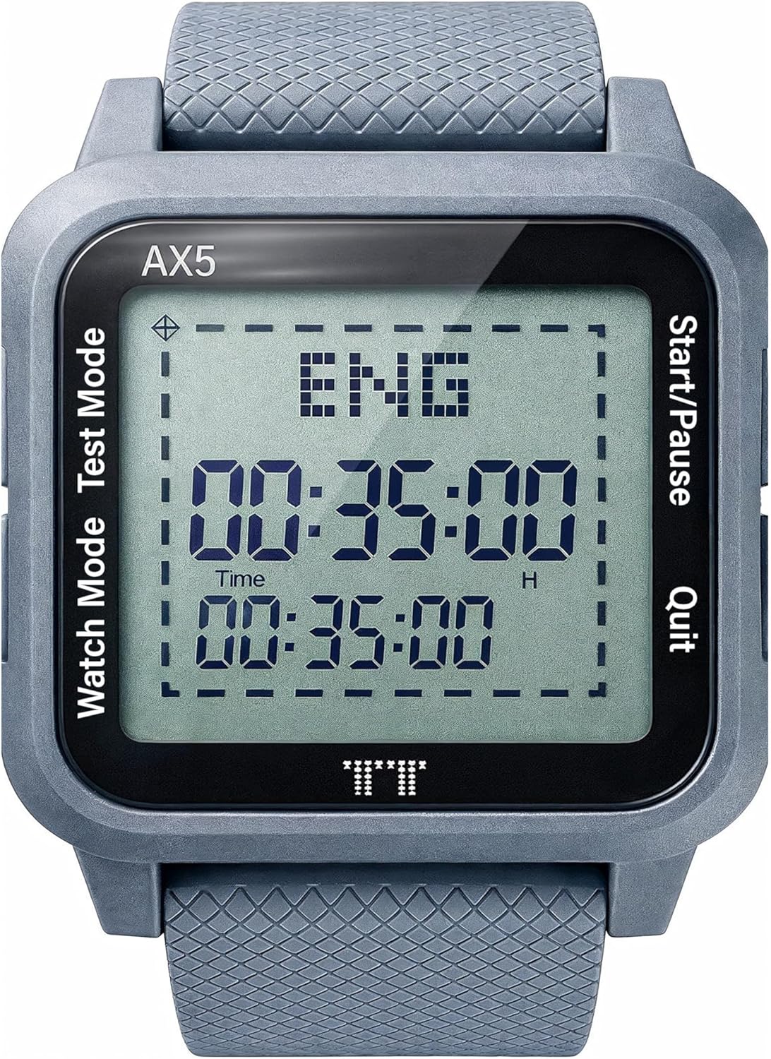 ACT-Authorized Easy-to-Use Digital Pacing Wrist Watch, Includes Test Mode Button with Pre-Program Section for ACT & Blinking Marker to Monitor Elapsed Time (Standard + Extended Time)