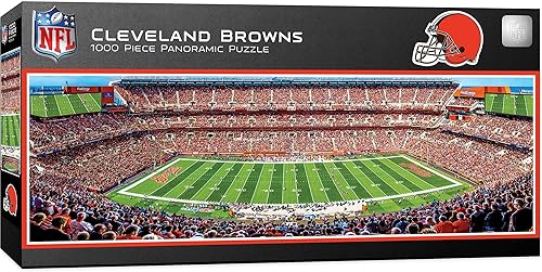 Obras maestras NFL Estadio rompecabezas panorámica, 1000-Piece, Rompecabezas de 1000 piezas Estadio Panorámico