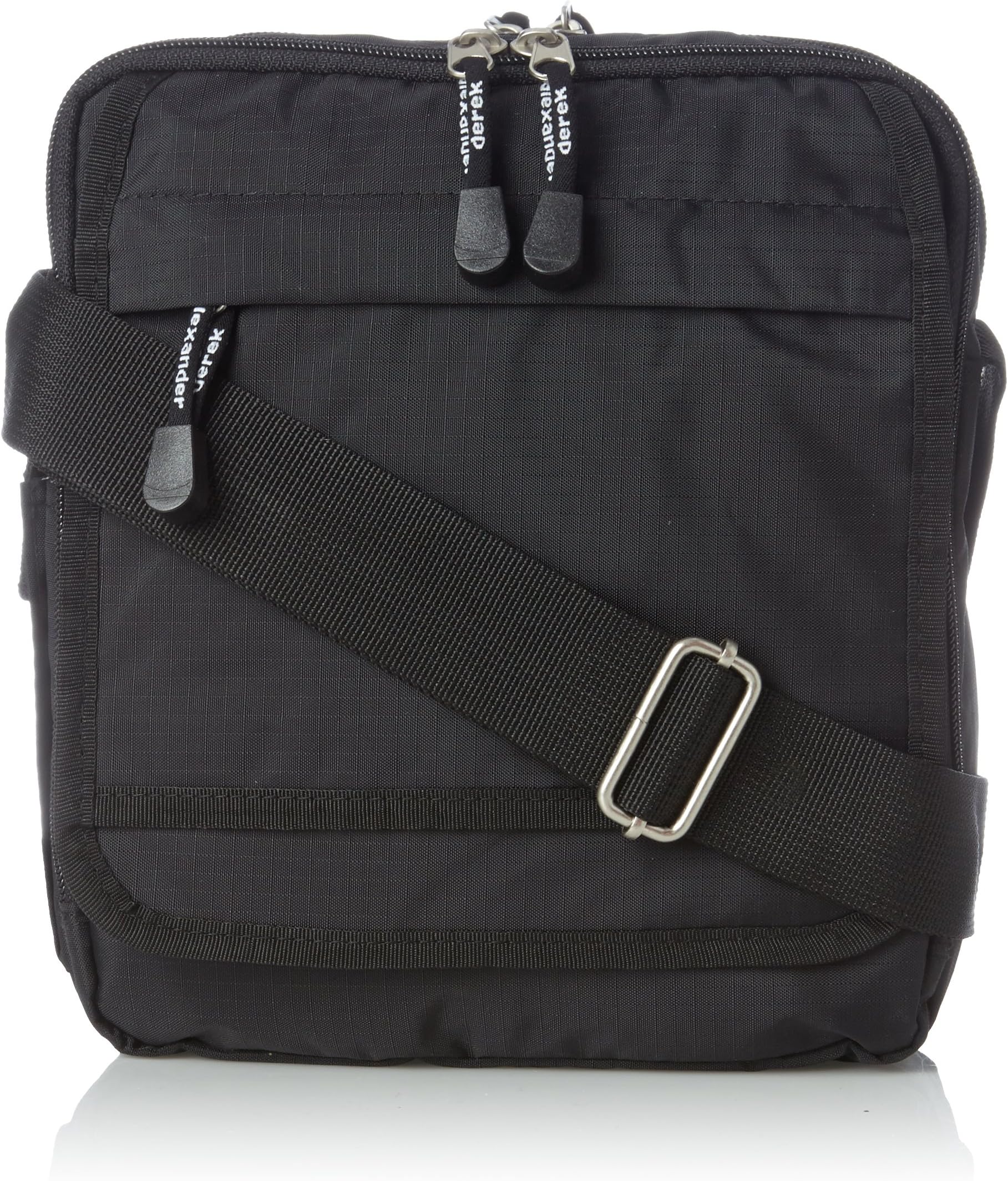 Derek AlexanderNs Top Zip Shoulder Bag, Black, One Size