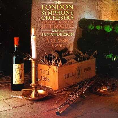 Lp London Symphony Orchestra Jethro Tull Ian Anderson 1986 C/ ENCARTE | A Classic Case (The London Symphony Orchestra Plays The Music Of Jethro Tull Featuring Ian Anderson) por Jethro Tull, capa do álbum