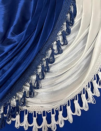 Miniatura 4 de GOHD Unity 77 - Juego de cortinas para ventana, 6 piezas, paneles de 50 pulgadas de ancho x 90 pulgadas de largo con cenefa adjunta, respaldo y 2