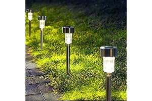 GIGALUMI Solar Pathway Lights: Illuminate Outdoor Pathways with Sustainable Style