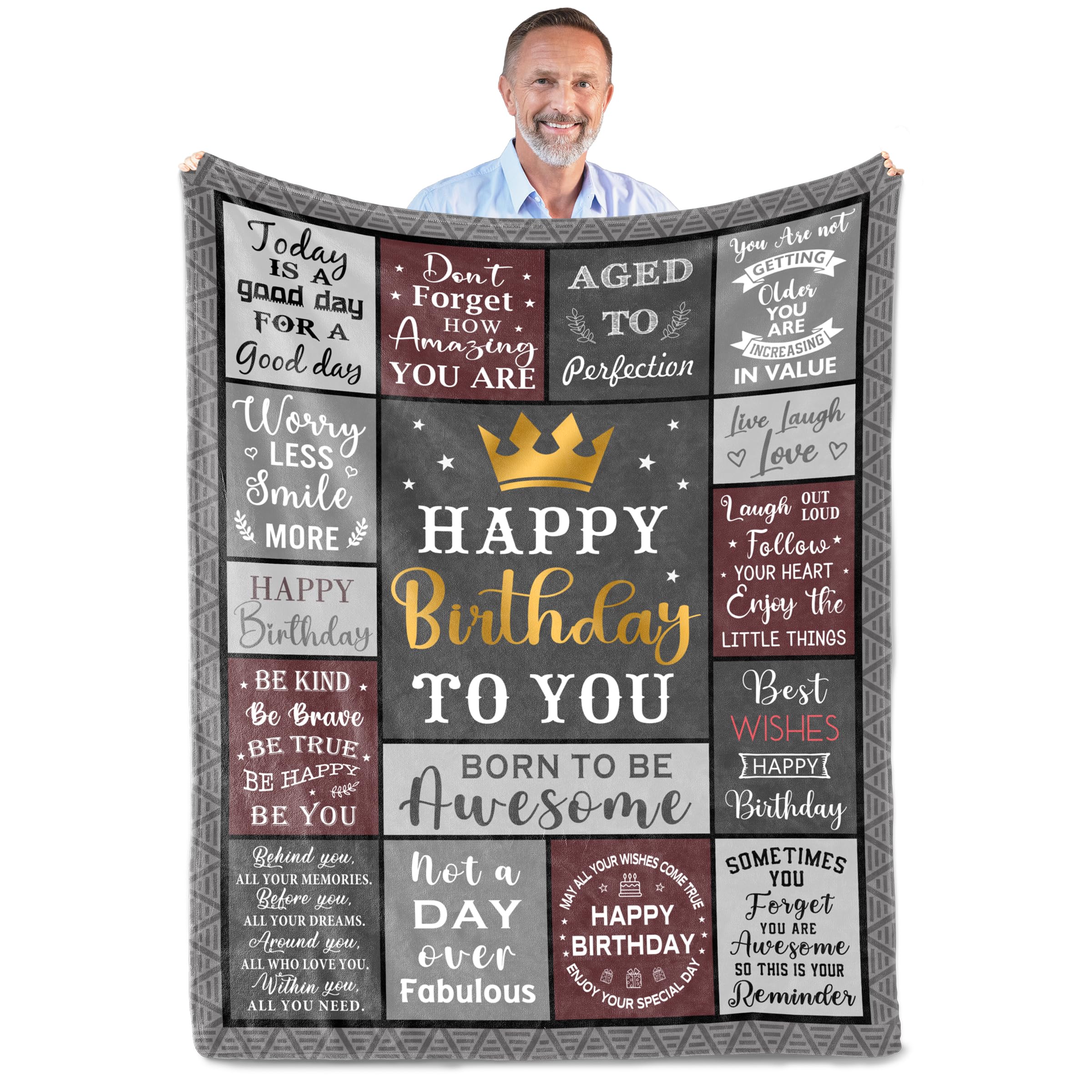 Fouca Birthday Gifts for Men/Dad/Boyfriend/Him, Dad/Husband Birthday Gifts, Mens Birthday Gifts Ideas, Men Gifts for Birthday, Gifts for Dads Birthday