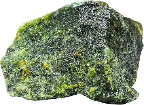 Miniatura 2 de 2 piezas de cristales crudos de jade verde y piedras curativas, rocas naturales para rodar y hacer tú mismo, piedras y cristales crudos