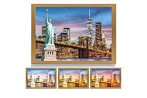 Statue of Liberty 3D Light Up Painting: Radiance and Patriotism at Your Fingertips