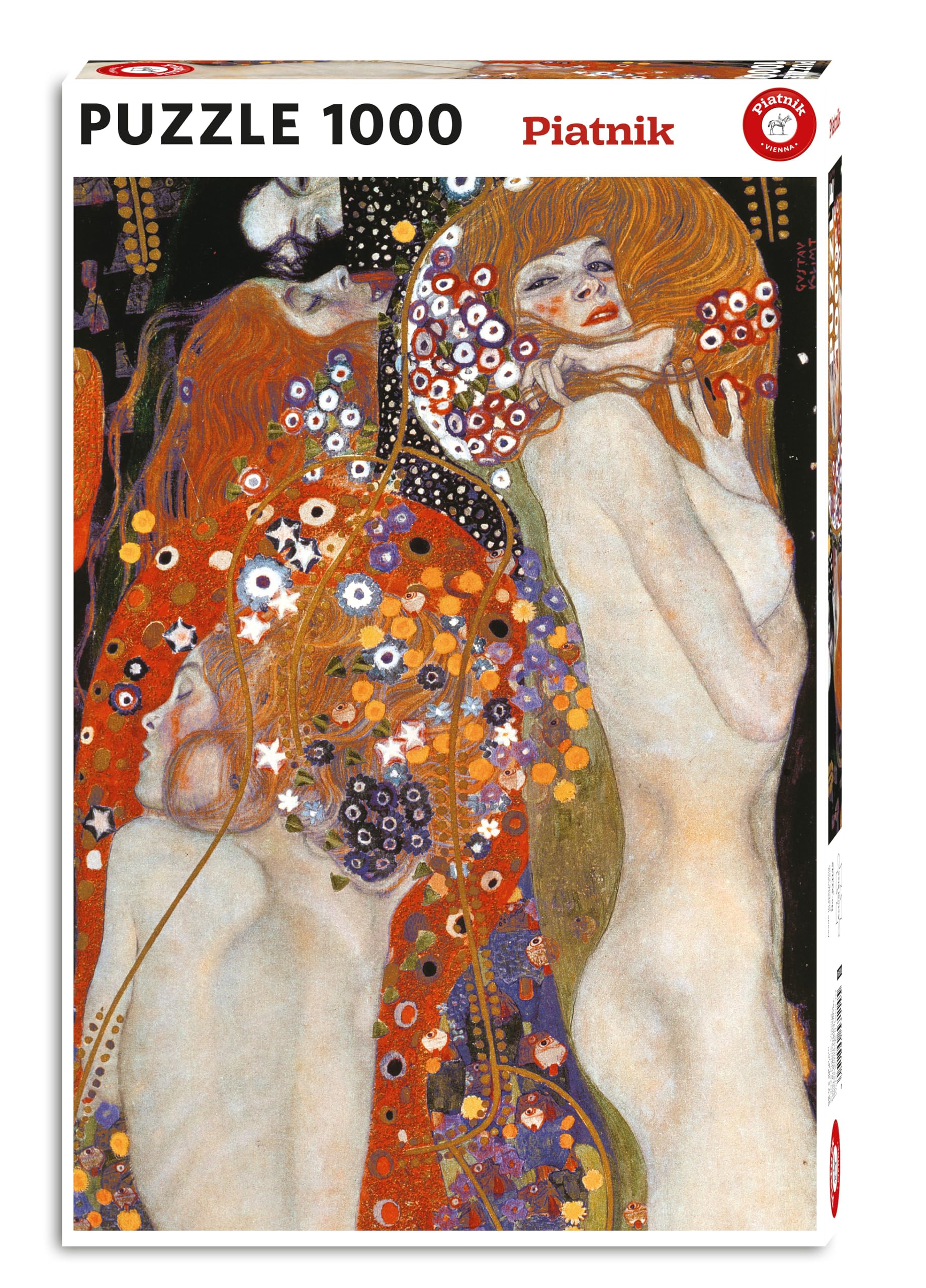 Klimt - Wasserschlangen - 1000 Teile Puzzle