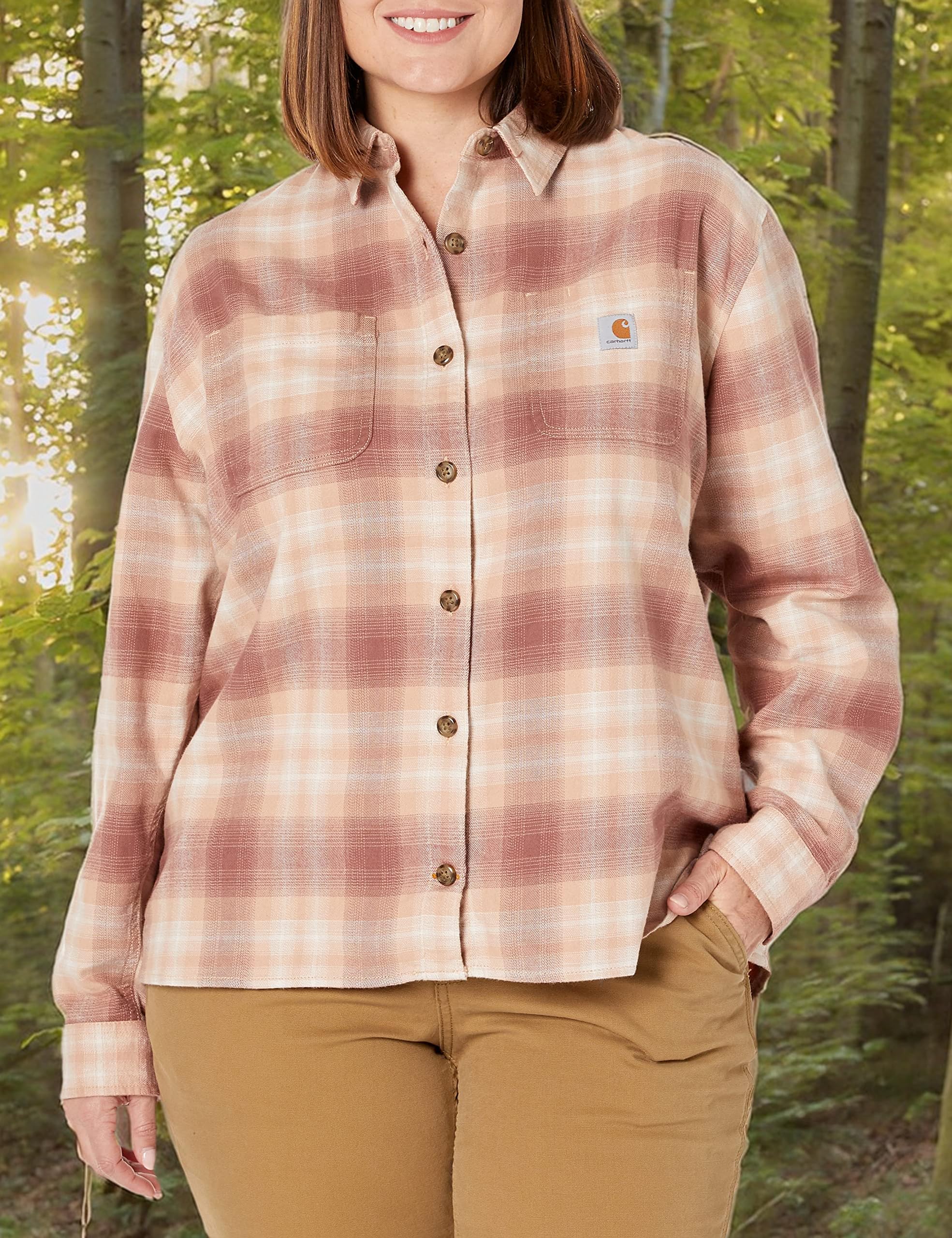 Carhartt Damen Rugged Flex Flannel Fit Shirt