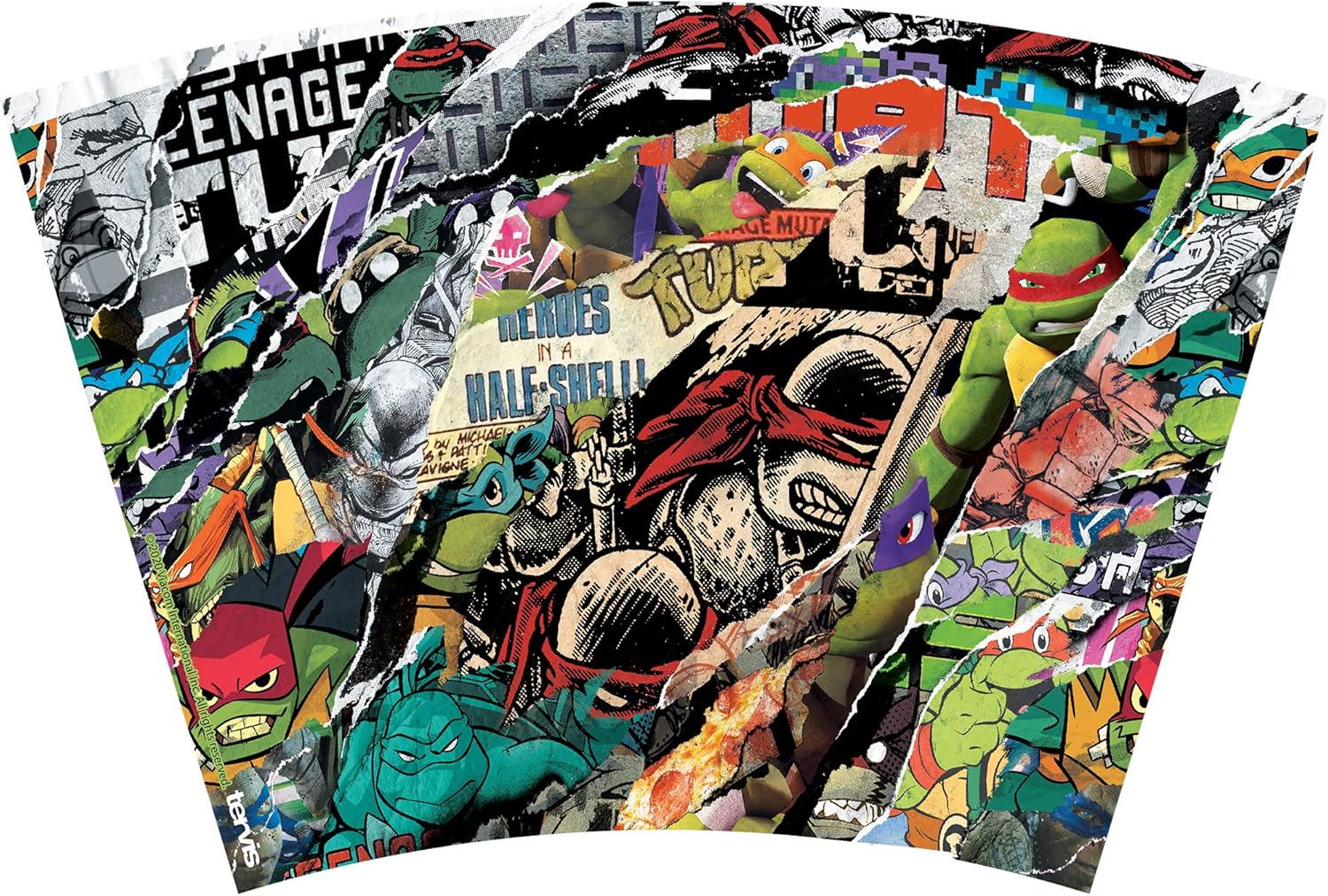 Tervis Nickelodeon Teenage Mutant Ninja Turtles Made in USA Double Walled Insulated Tumbler Travel Cup Keeps Drinks Cold & Hot, 24oz, Classic - Image 2