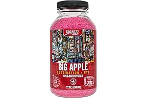 SPZ-302 NYC Big Apple Destination Crystals Container, 22 oz.