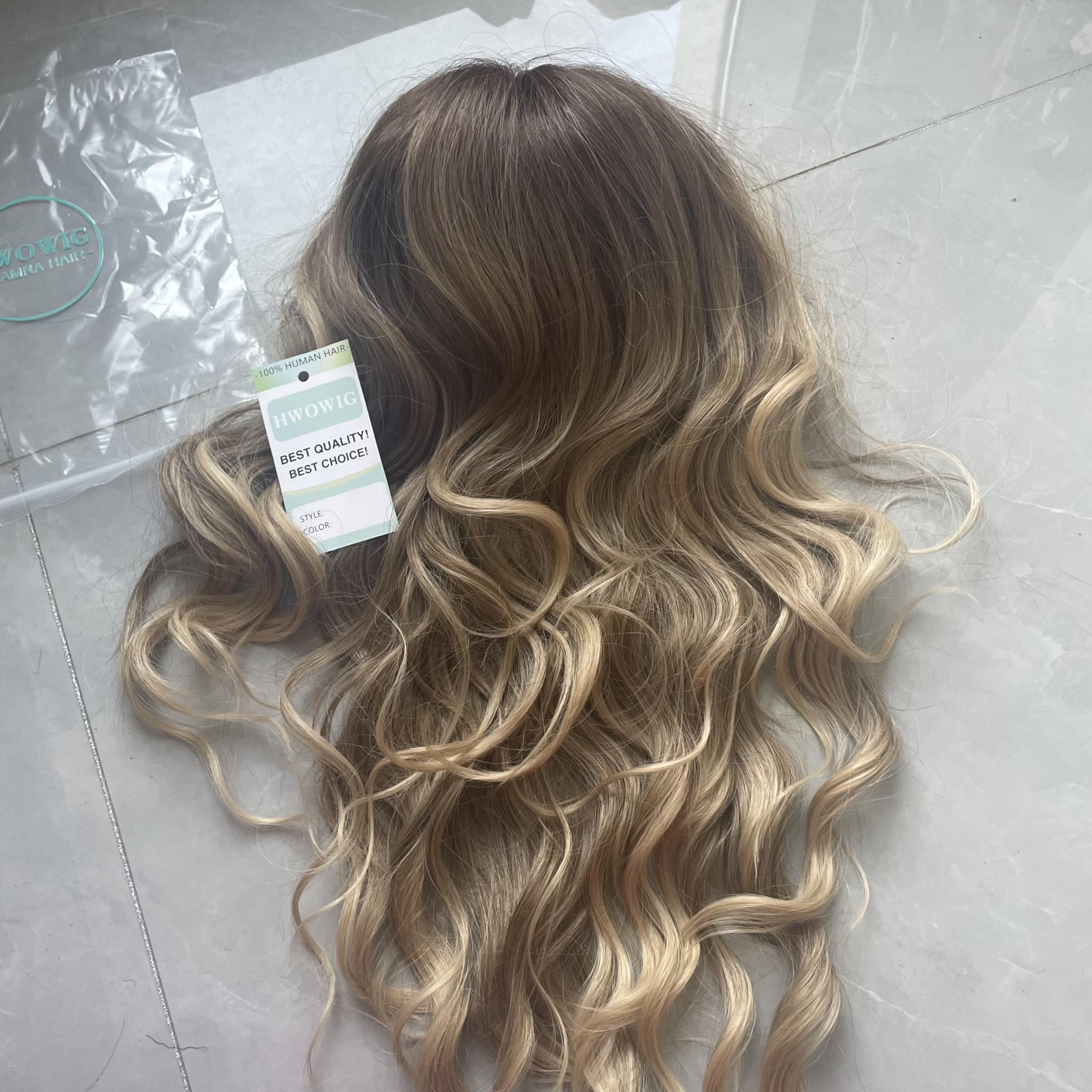 Honey Blonde HD Lace Front Wig Human Hair 24 Inch Pre Plucked 180% Density 27# Body Wave Colored Lace Front Wigs Human Hair Wigs Human Hair Pre Plucked Human Hair Wig for Women