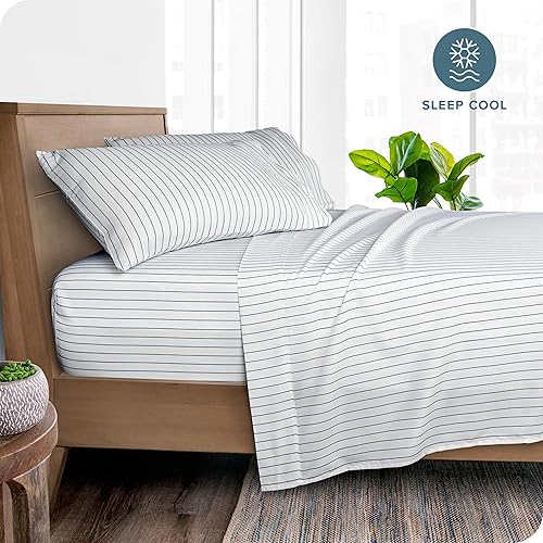 Miniatura 225 de Bare Home Juego de sábanas de tamaño individual XL, tamaño de dormitorio universitario, sábanas de microfibra ultrasuave de 1800 hilos, bolsillos 22