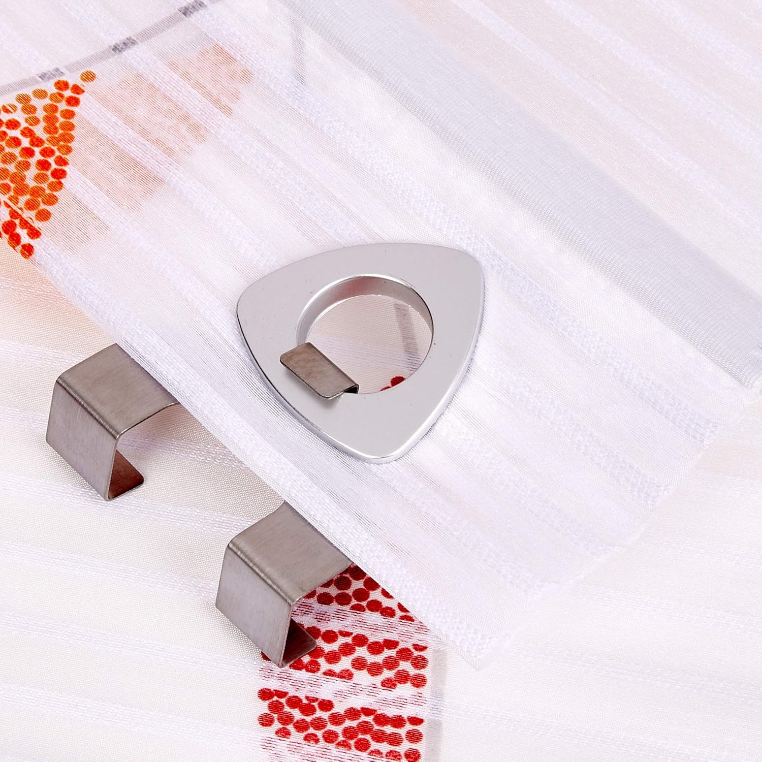 Paolo Magnetic Roller Blind Horizontal Stripes Digital Print, Multi-Coloured, 130 x 45 cm