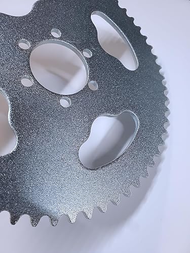 Miniatura 5 de Rueda dentada 58T para piñón #35 6 agujeros Go Kart piñón trasero engranaje para cadena de rodillos #35