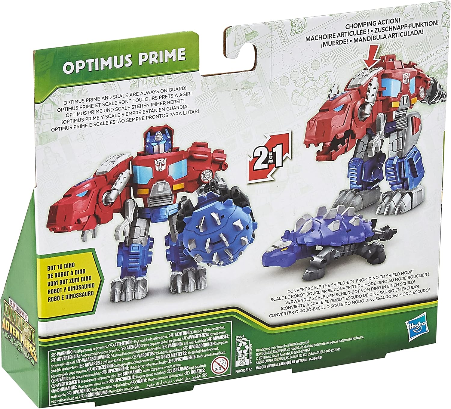 Buy Transformers Rescue Bots Dinobot Adventures Optimus Prime Figure Online at Lowest Price in