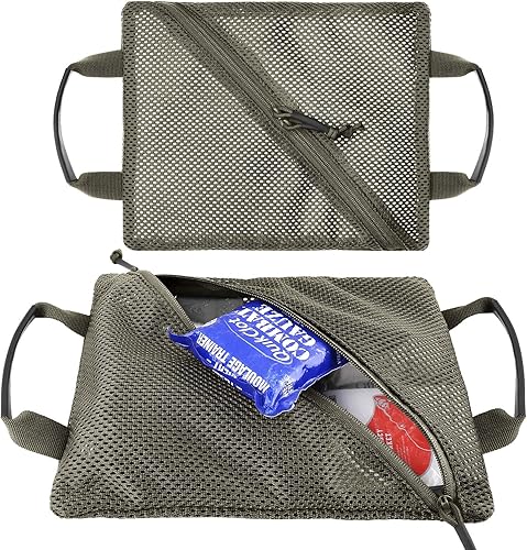 Miniatura 2 de PETAC GEAR Conjunto de bolsa de malla de almacenamiento táctico,Insertar bolsillos modulares de administración de utilidad,Organizador de viaje EDC