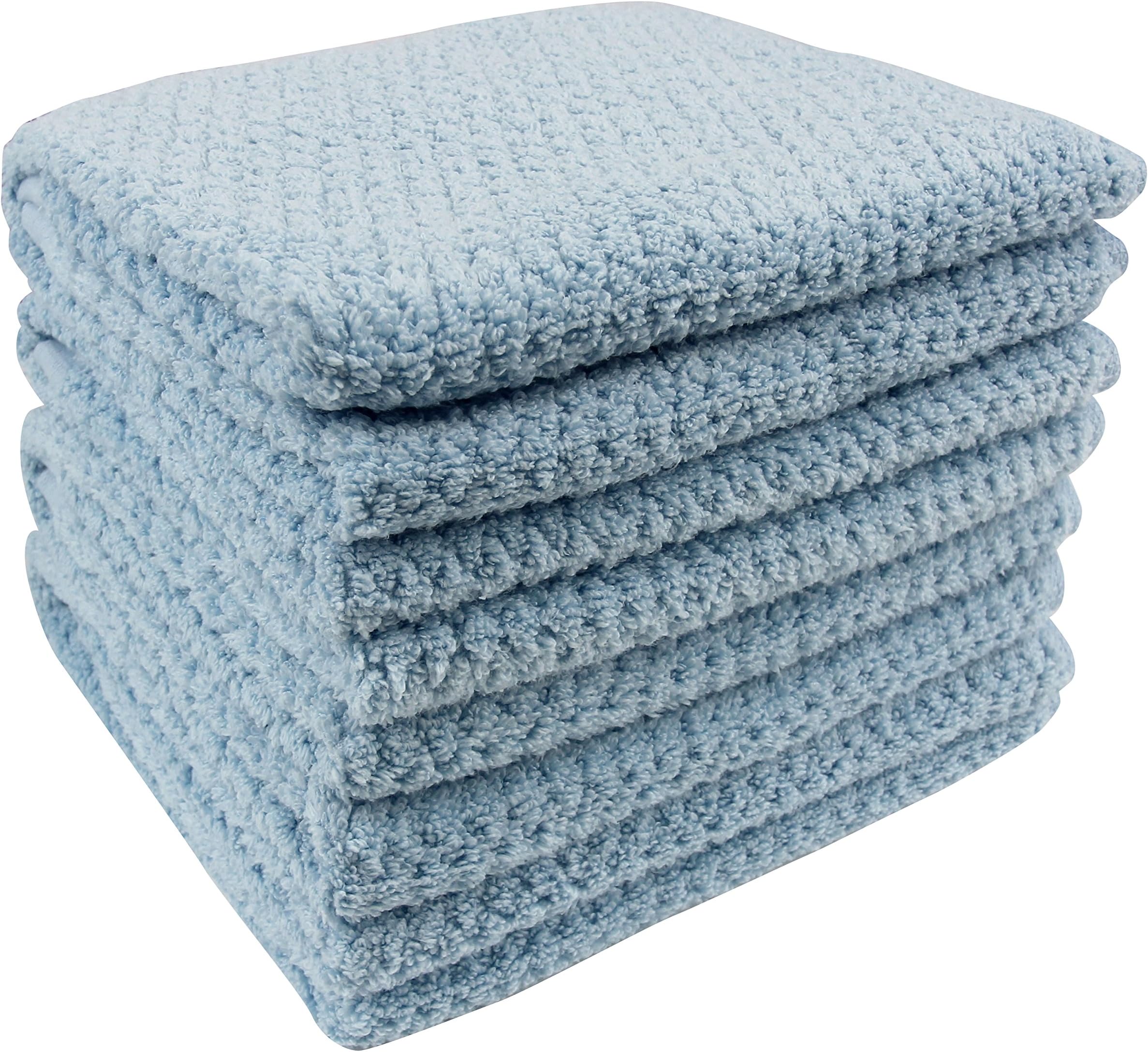 EverplushHand Towel Set, 4 Pieces, Aquamarine, 4 Piece