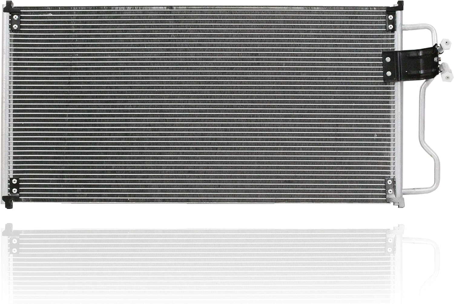 A/C Condenser - Pacific Best Inc. Compatible/Replacement for 4678 97-04 Ford Pickup F-150 F-250 Exclude Super Duty Pickup - Without Dryer