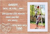 Vista 83 de NZY Regalo del Día del Padre para Papá, Regalo para el Padre de parte del Hijo, El Primer Héroe de un Hijo es su Papá, Regalos de Apreciación