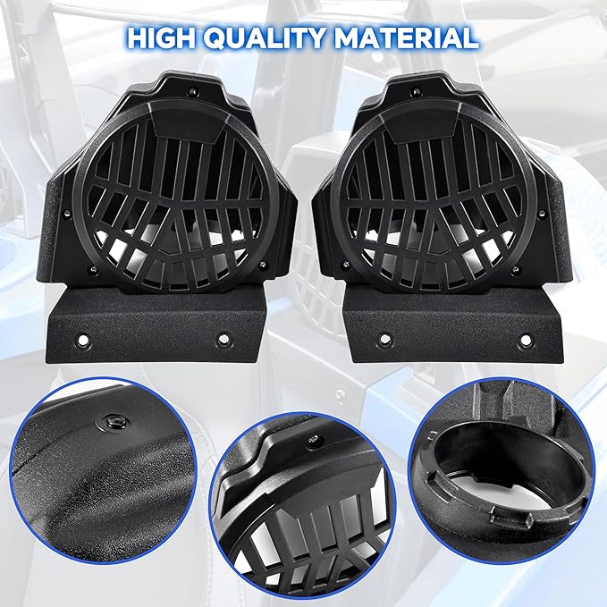Parlantes Traseros de 6.5 Pulgadas para Polaris Slingshot 2015-2025 miniatura 4