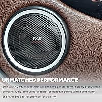 Vista 7 de Altavoz de graves de 4 ohmios doble de 1000 W y 10 pulgadas Pyle, 8" (20 cm)