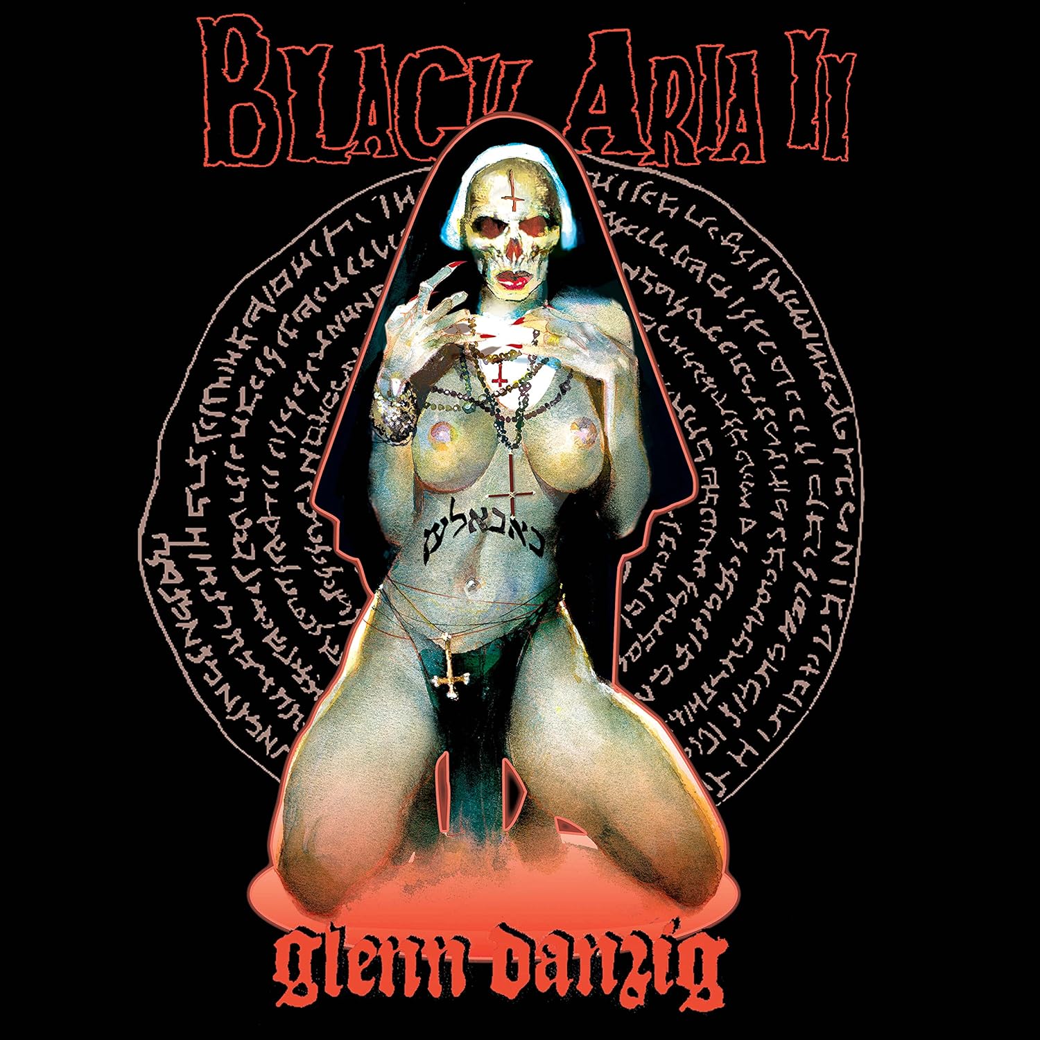 BLACK ARIA 2 (BLACK/WHITE SPLATTER VINYL) por Glenn Danzig — capa do álbum