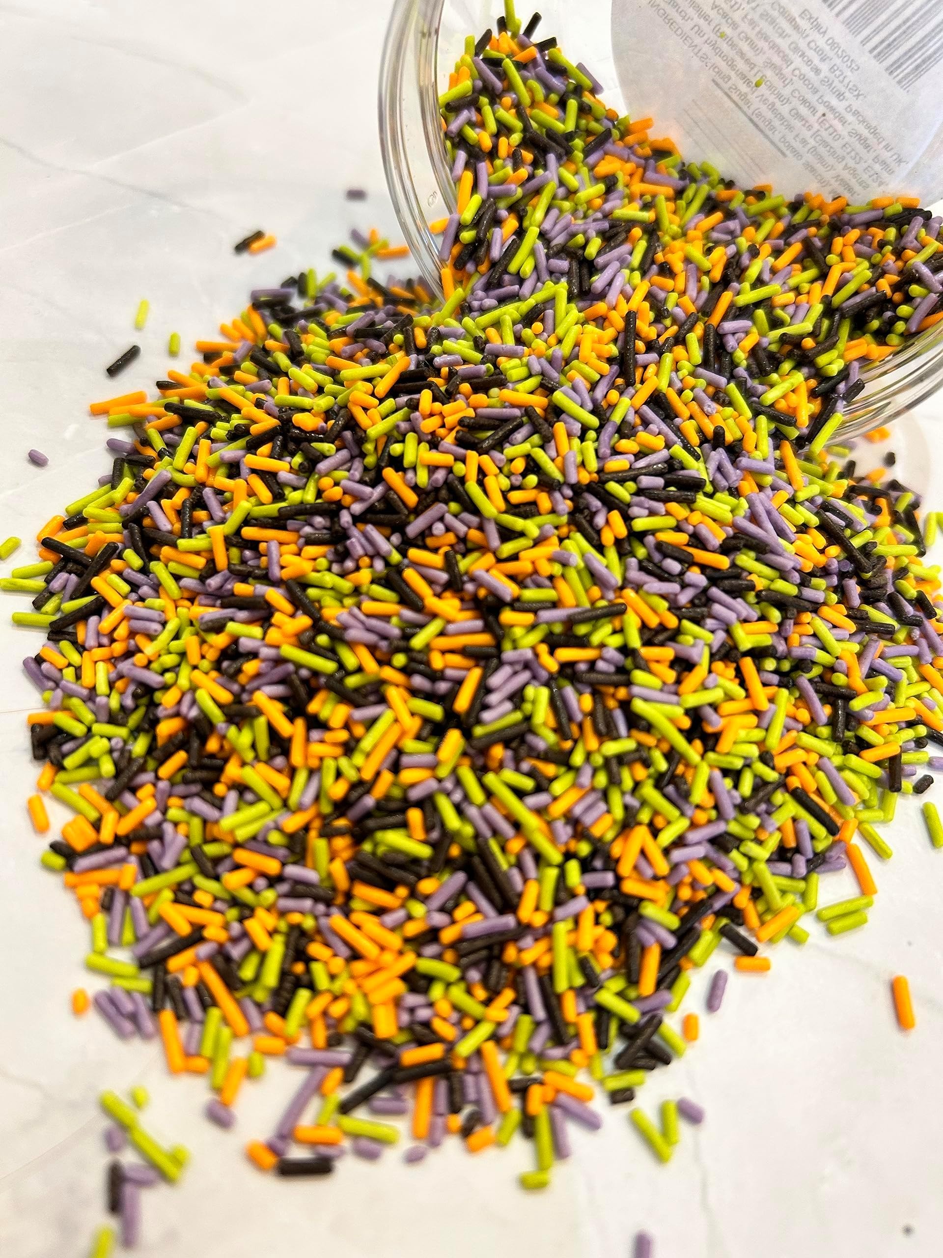 Halloween Themed Sprinkles (35g, Strands)
