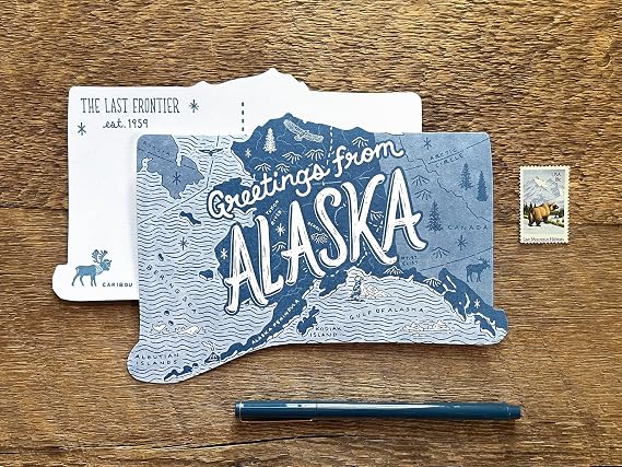 Noteworthy Alaska Postcard