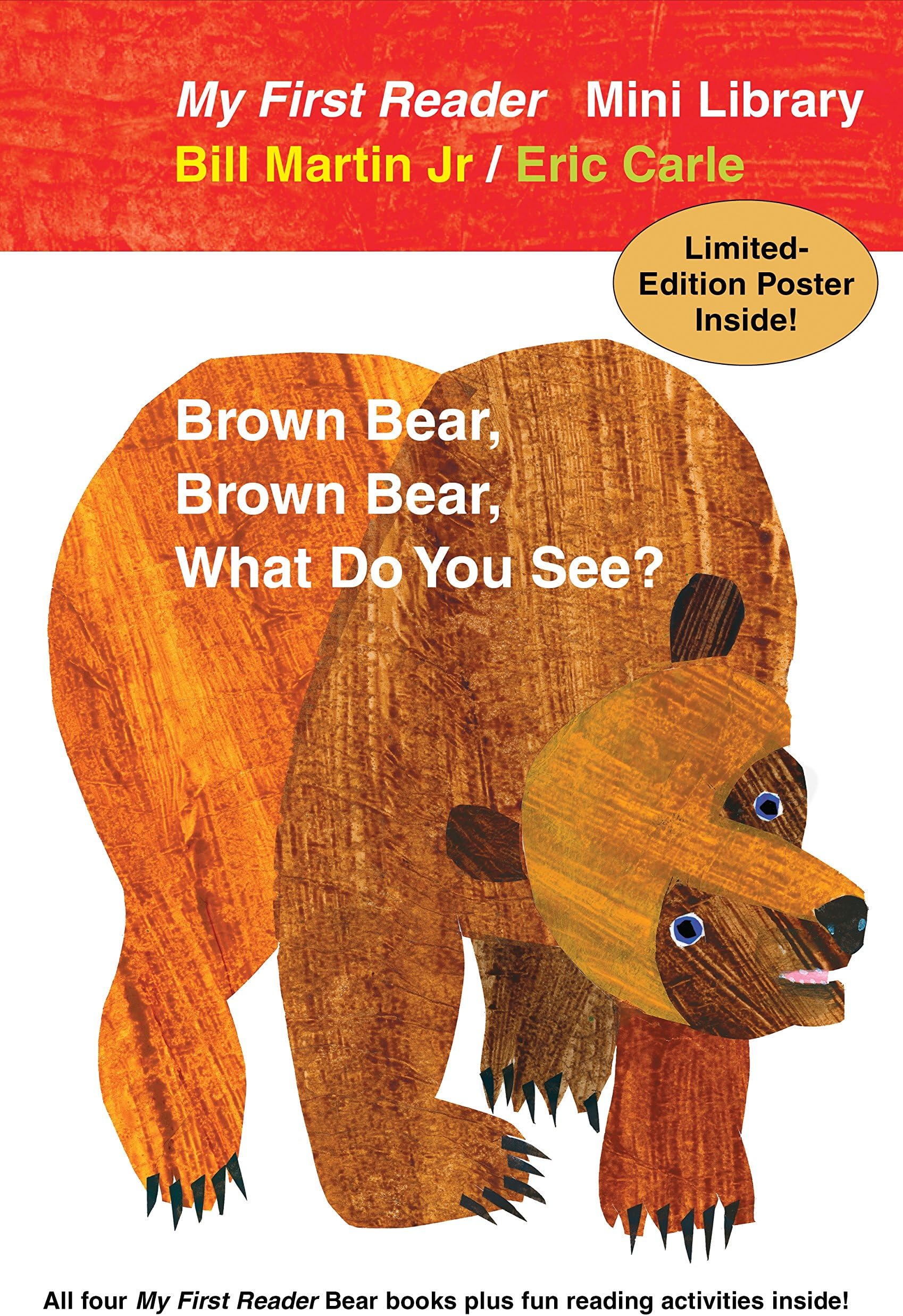 Bear Book Readers Paperback Boxed Set: All Four My First Reader Bear Books, plus Fun Reading Activities and Limited-Edition Poster